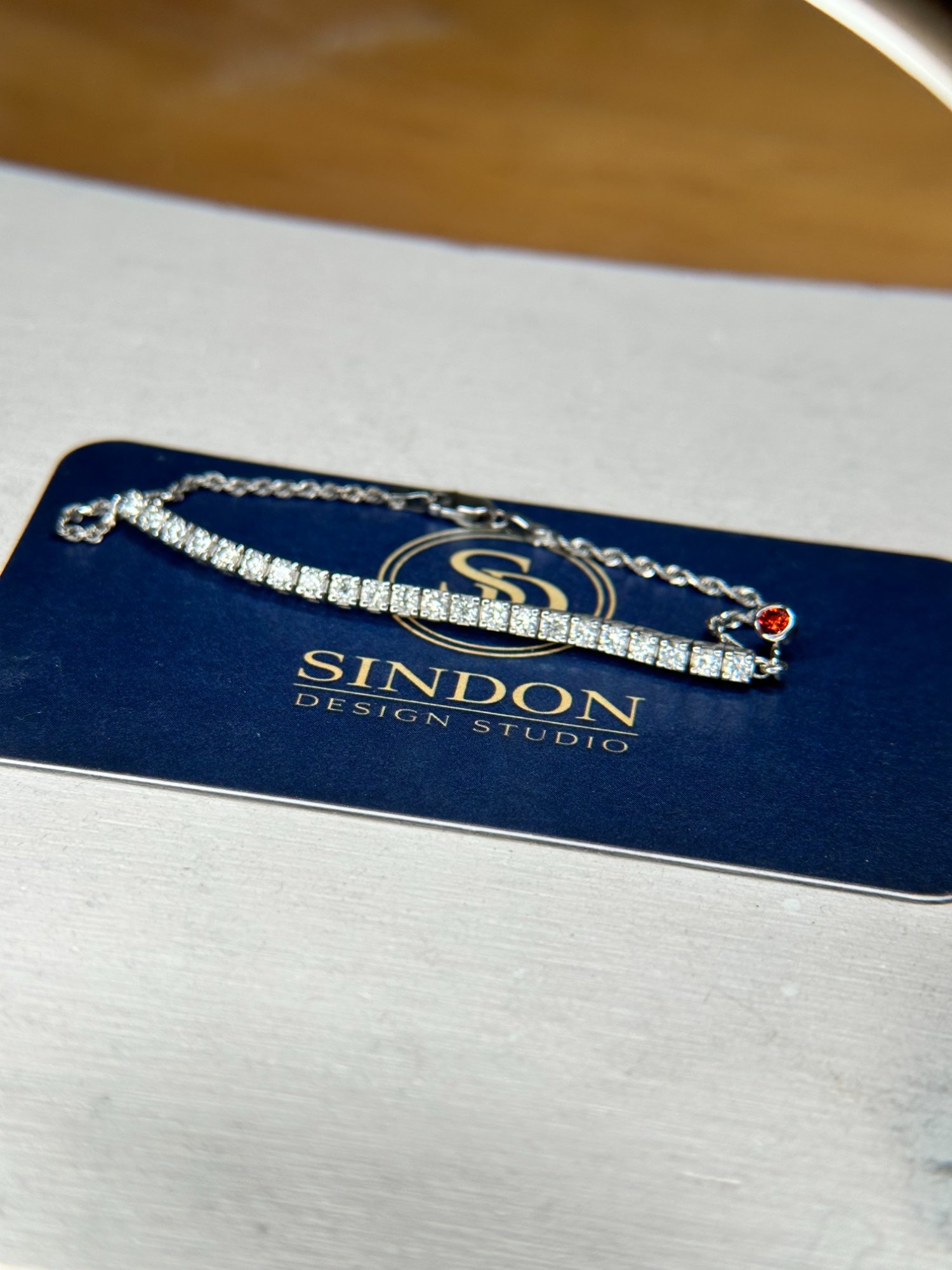 Diamond tennis bracelet